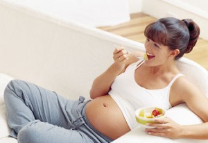 Pregnant Woman Relaxing